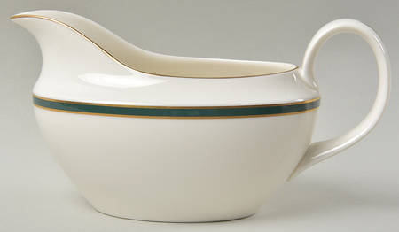 Oxford Green (England) Gravy Boat