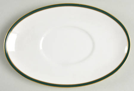 Oxford Green (England) Underplate for Gravy Boat