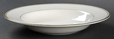 Oxford Gold Large Rim Soup Bowl
