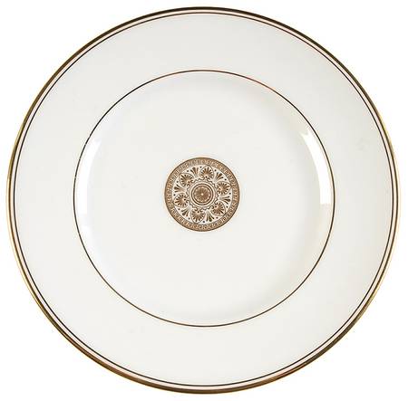 Oxford Gold Accent Salad Plate