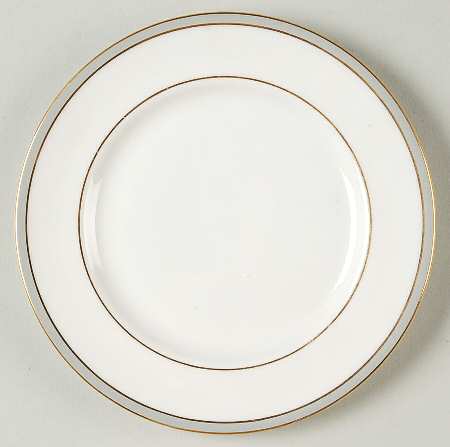 Oxford Gray Bread & Butter Plate
