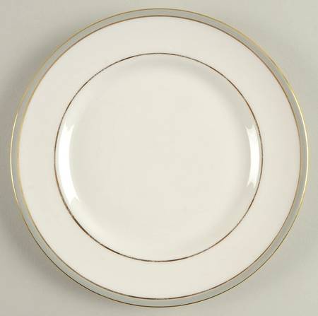 Oxford Gray Salad Plate