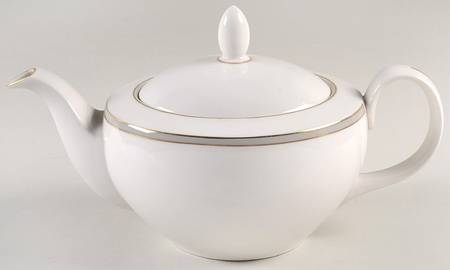 Oxford Gray Teapot & Lid