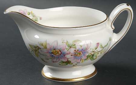 Passion Flower Gravy Boat