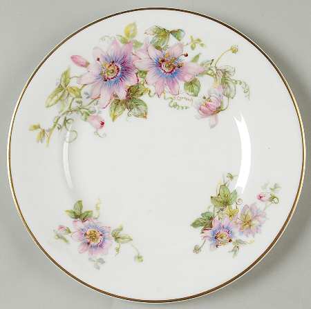 Passion Flower Salad Plate