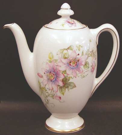 Passion Flower Mini Coffee Pot & Lid