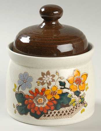 Paradise Garden Sugar Bowl & Lid