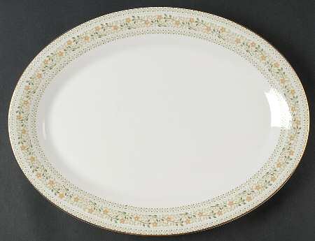 Paisley 13" Oval Serving Platter