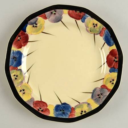 Pansy Salad Plate