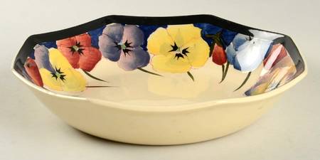 Pansy Coupe Soup Bowl
