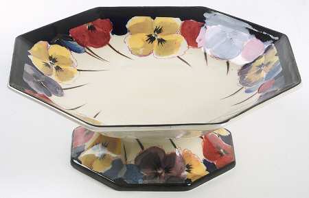 Pansy Round Compote (Height X Width)