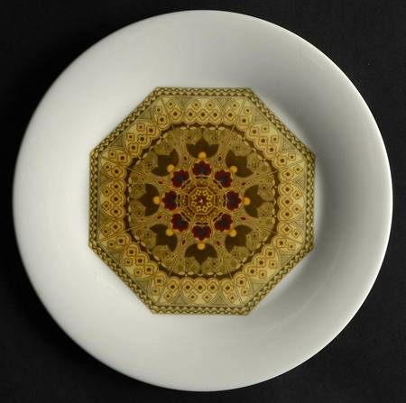 Parquet Salad Plate