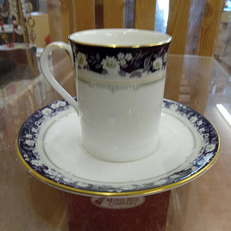 Paradise Flat Demitasse Cup & Saucer Set