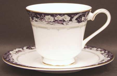 Paradise Footed Cup & Saucer Set