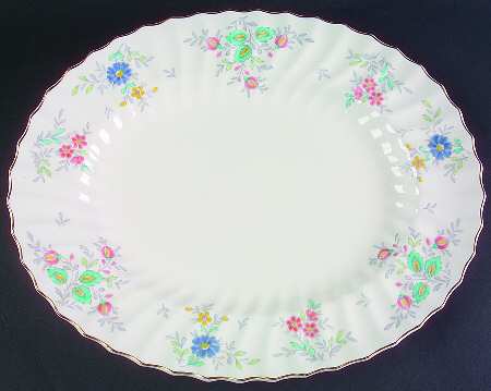 Pastoral 17" Oval Serving Platter