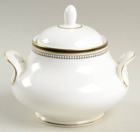 Pavanne Sugar Bowl & Lid