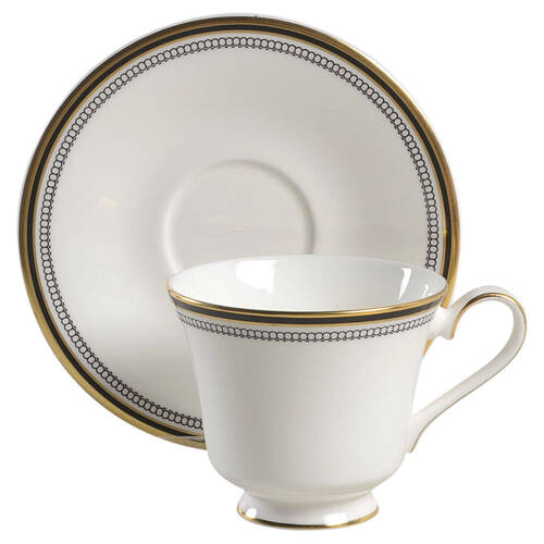 Pavanne Footed Cup & Saucer Set