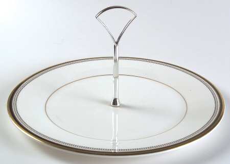 Pavanne Round Serving Plate with Handle (DP)