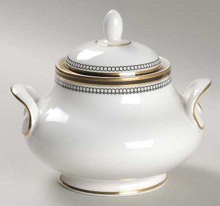 Pavanne Sugar Bowl & Lid