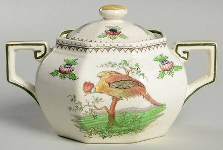 Pekin Sugar Bowl & Lid