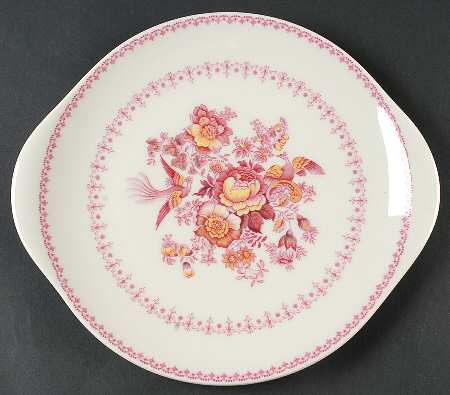 Phoenix Handled Cake Plate