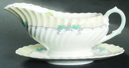 Picardy Gravy Boat with Attached Underplate