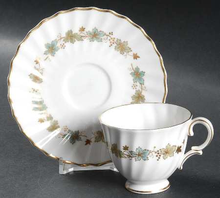 Piedmont Footed Demitasse Cup & Saucer Set