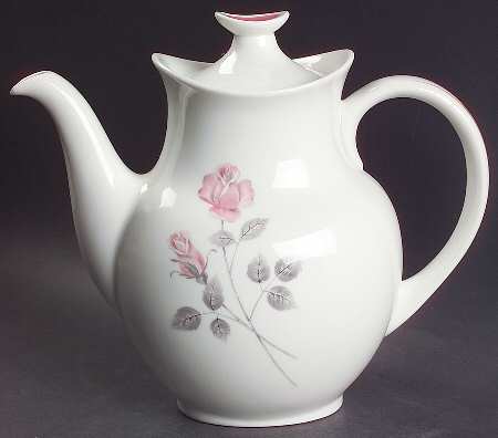 Pillar Rose Coffee Pot & Lid