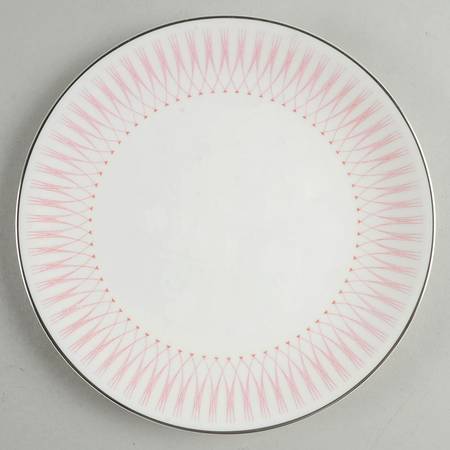 Pink Radiance Luncheon Plate