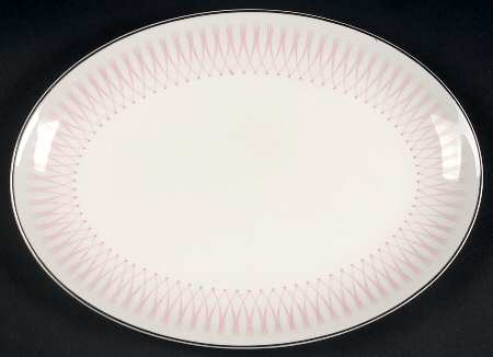 Pink Radiance 13" Oval Serving Platter