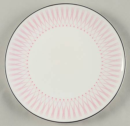 Pink Radiance Salad Plate