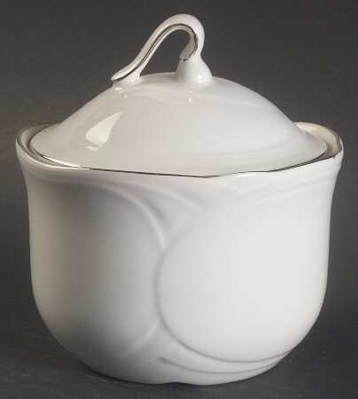 Platino Sugar Bowl & Lid
