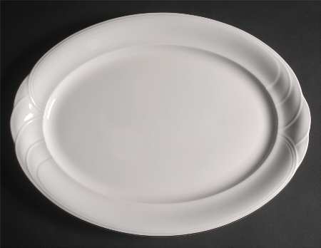 Platino 16" Oval Serving Platter