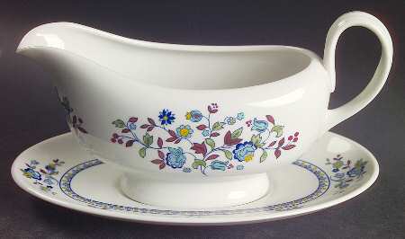 Plymouth Gravy Boat & Underplate