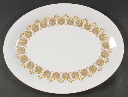 Polonaise 16" Oval Serving Platter