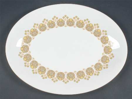 Polonaise 13" Oval Serving Platter
