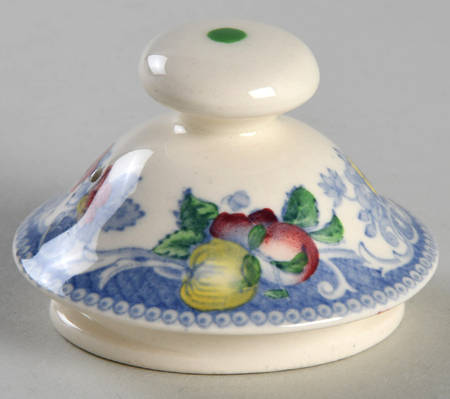 Pomeroy Blue, Multicolor Lid for Mini Teapot