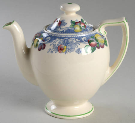Pomeroy Blue, Multicolor Mini Teapot & Lid