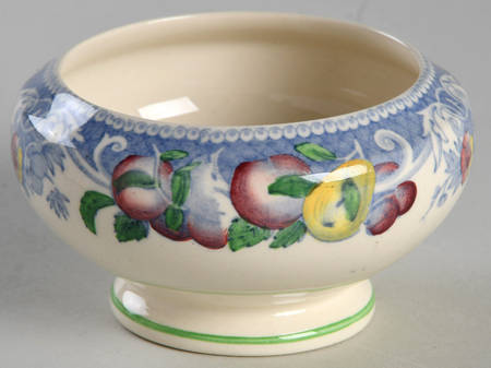 Pomeroy Blue, Multicolor Mini Open Sugar Bowl