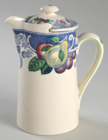 Pomeroy Blue, Multicolor Hot Water Jug & Lid