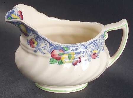 Pomeroy Blue, Multicolor Creamer