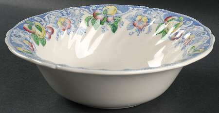 Pomeroy Blue, Multicolor 9" Round Vegetable Bowl