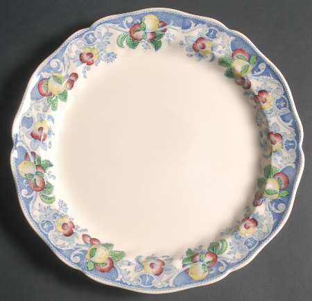 Pomeroy Blue, Multicolor 12" Chop Plate (Round Platter)