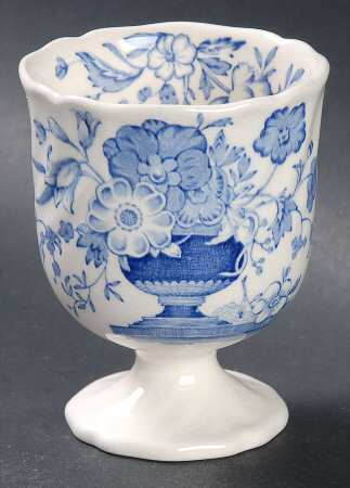 Pomeroy Blue and White (D6323) Single Egg Cup