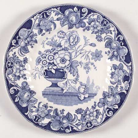 Pomeroy Blue and White (D6323) by Royal Doulton