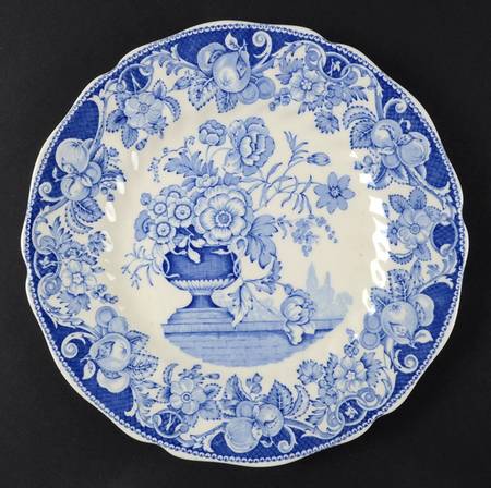 Pomeroy Blue and White (D6323) Salad Plate