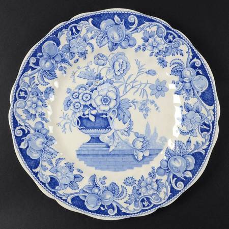 Pomeroy Blue and White (D6323) Luncheon Plate
