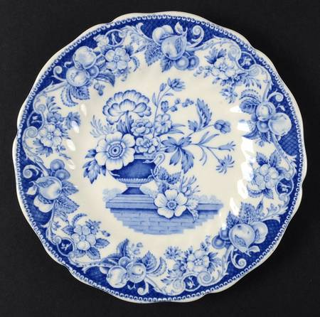 Pomeroy Blue and White (D6323) Bread & Butter Plate