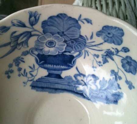 Pomeroy Blue and White (D5269) Saucer