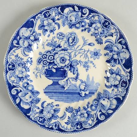 Pomeroy Blue and White (D5269) Salad Plate